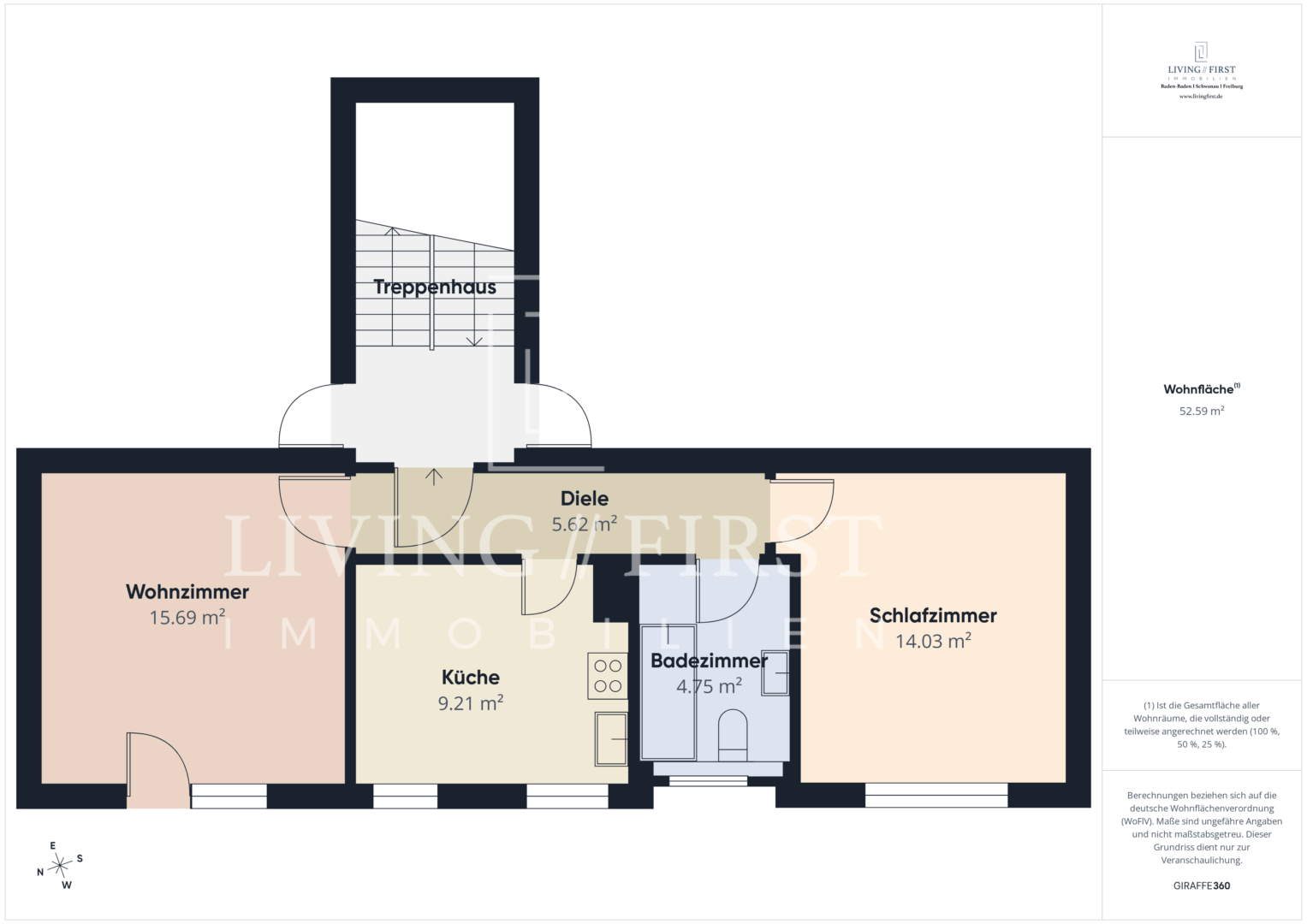 Grundriss Wohnung W2603