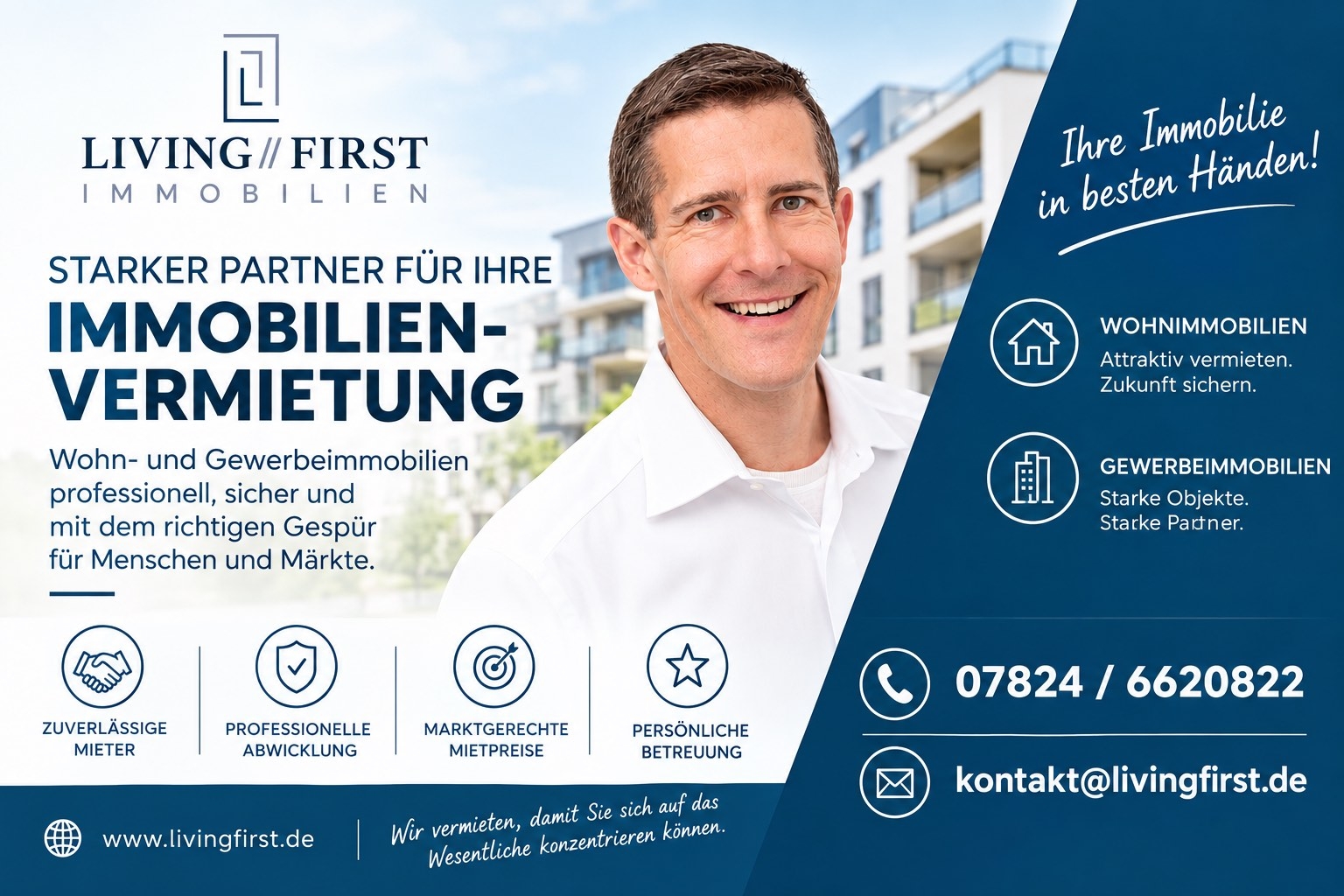 Living First - Vermietung